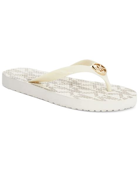 michael kors flip flops sale|michael kors platform flip flops.